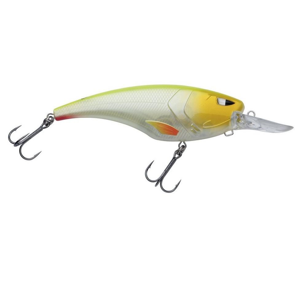 BERKLEY | ZILLA DEEP CRANK 11.5 CM 42 G WHITE CHARTREUSE