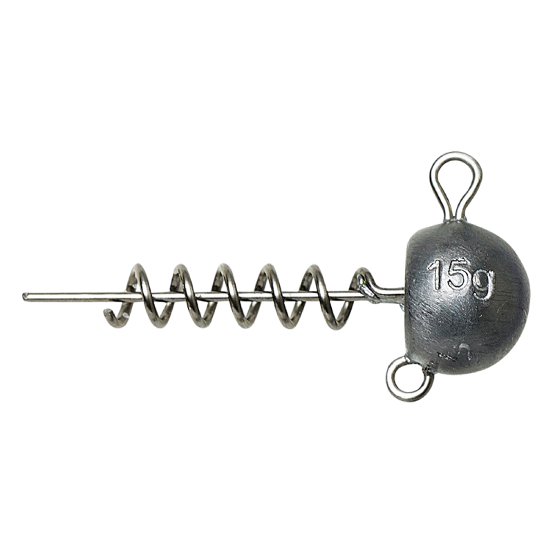 SAVAGE GEAR - TESTA PIOMBATA CON MOLLA - CORKSCREW BALLHEAD