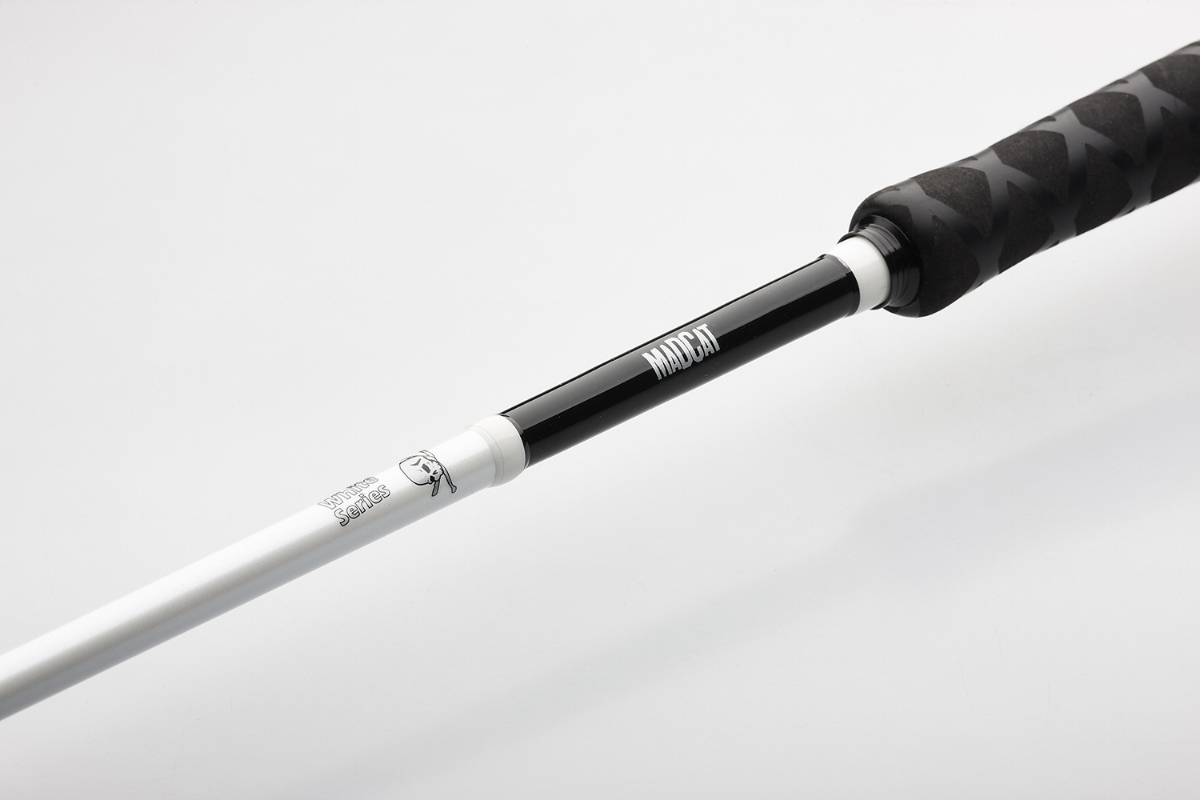 CANNA DA SILURO WHITE SPIN NUOVA VERSIONE - MADCAT 8'  2.40m 