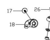 MARSUPIO ZAINO SUEDE 18 IN MICROSUEDE