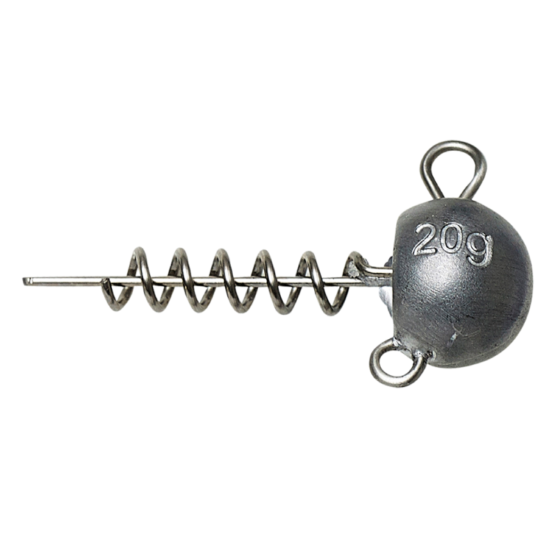 SAVAGE GEAR - TESTA PIOMBATA CON MOLLA - CORKSCREW BALLHEAD