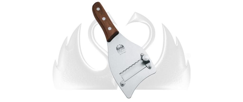 TAGLIATARTUFI CON LAMA DENTATA IN ACCIAIO INOX