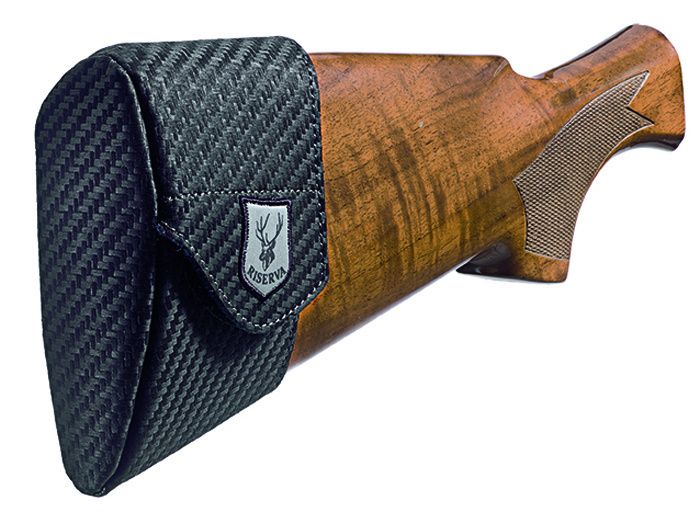 RISERVA SCARPETTA IN PELLE CON EFFETTO CARBONIO 