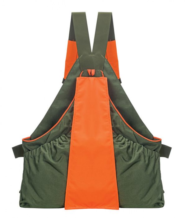 RISERVA | TRISACCA TECNICA IN CORDURA RIPSTOP CON INSERTI ALTA VISIBILITA' 