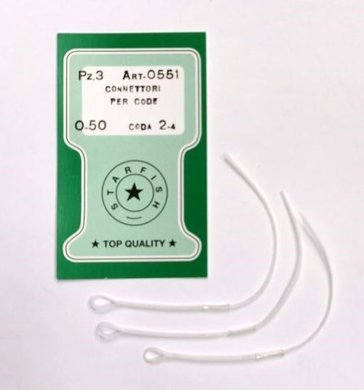 STARFISH | CONNETTORI Ø 0.50 PER CODE #2-4 (PZ 3)
