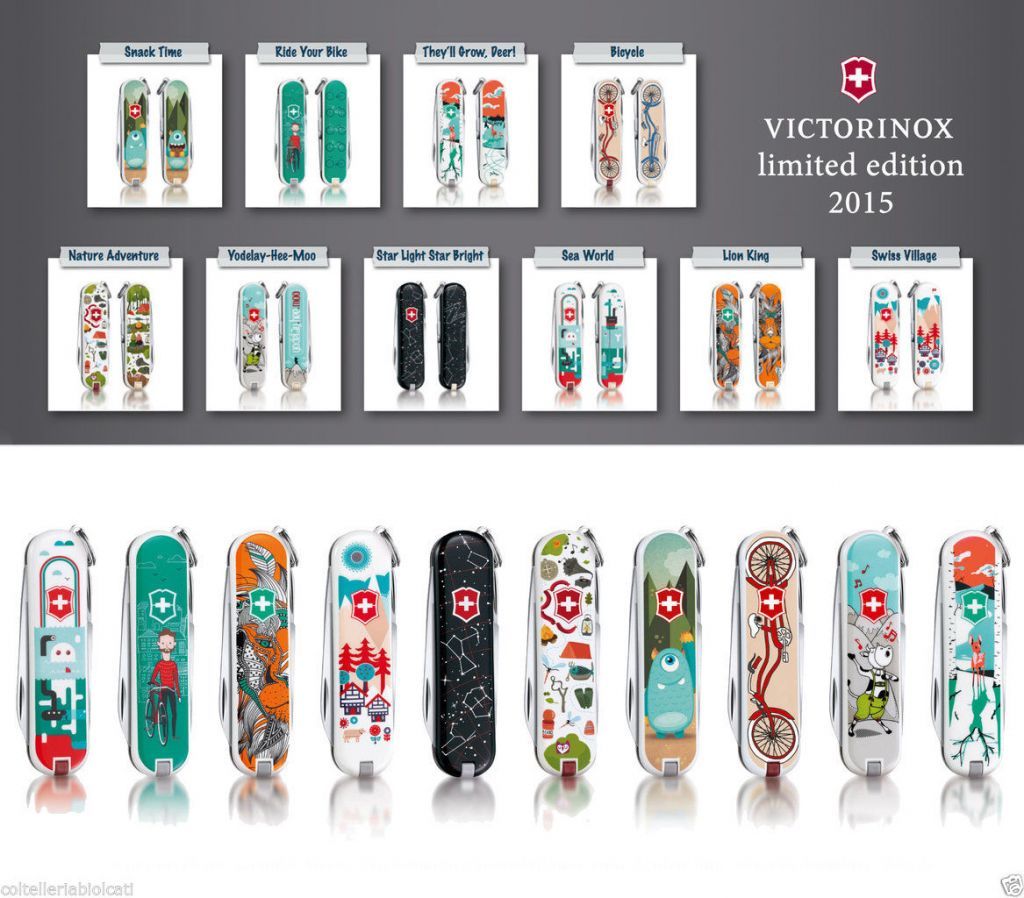 VICTORINOX CLASSIC FASHION LINE V-LTD05 10 COLORAZIONI 
