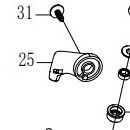 ESPLOSO N°25-1385663-BAIL HOLDER-RICAMBI PER ARCHETTO-SLAII8500HS