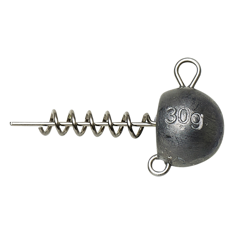 SAVAGE GEAR - TESTA PIOMBATA CON MOLLA 30 GR - (2 PCS)