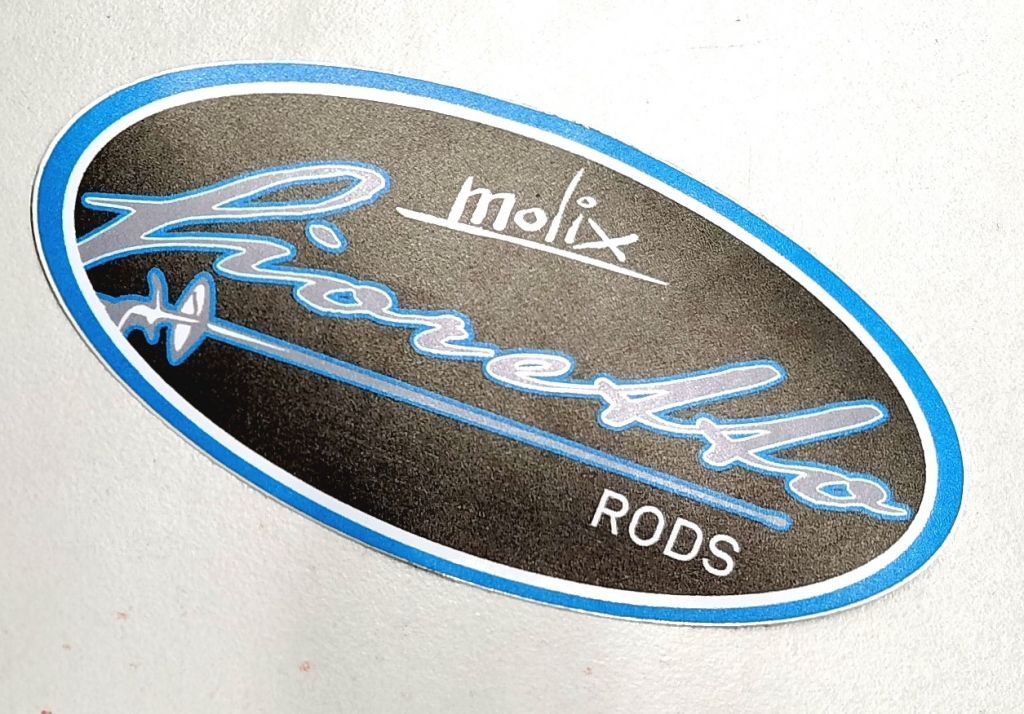 STICKER ADESIVO MOLIX  FIORETTO - OMAGGIO PESCA PER ORDINI SUPERIORI A 29 €