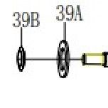 ESPLOSO N° 39B - 1489321 - SPOOL SEAL - GUARNIZIONE SPOLA - PENN SSVI7500 / SSVI10500 / SSVI9500 / SSVI8500 / SSVI5500