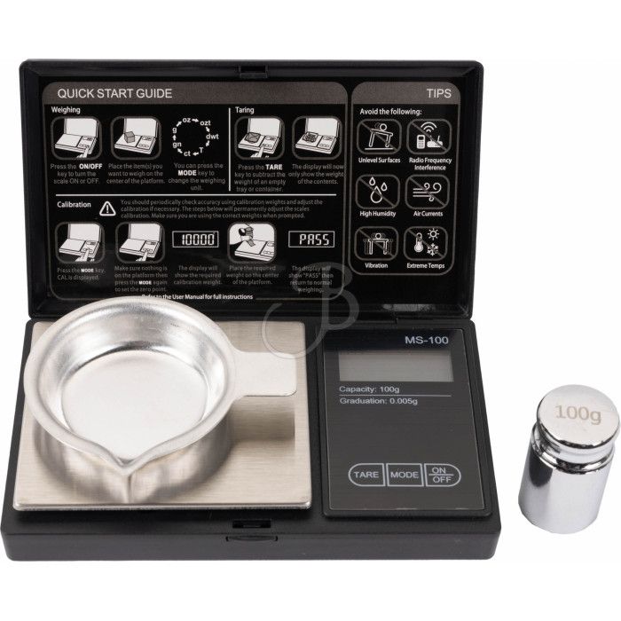  39SHOOTER BILANCINA PER RICARICA 100G/0.005G 