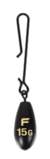 PESO IN OTTONE CON MOSCHETTONE - STUCKI 15 gr