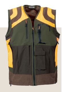 GILET LEGGERO ELASTICIZZATO BLATEX VERDE/ARANCIO - 43.1