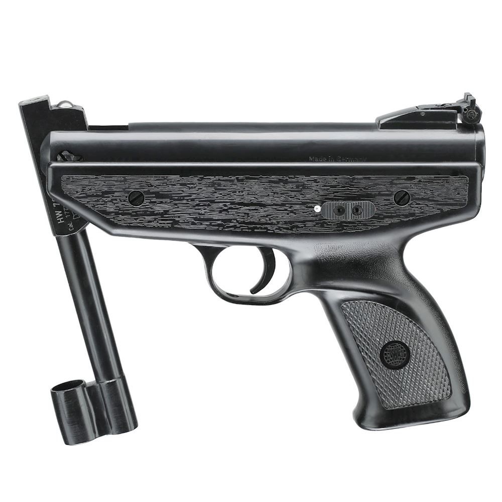 WEIHRAUCH PISTOLA CANNA PIEGHEVOLE AD ARIA COMPRESSA PAC 70 CAL. 4.5 