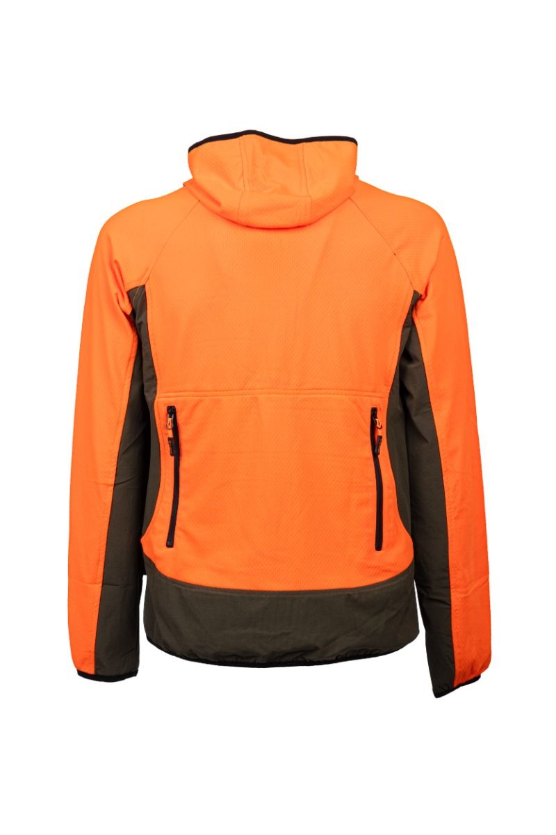 BLATEX GIACCA IBRIDA ELASTICIZZATA VERDE/ARANCIO - 473