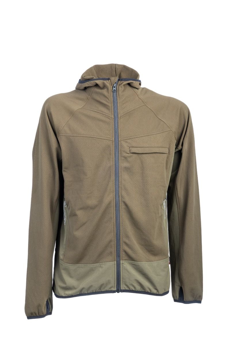 BLATEX GIACCA IBRIDA VERDE ELASTICIZZATA - 473A