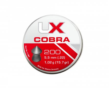 UMAREX COBRA 1.02g cal. 5,5 (.22) - 200 pz.