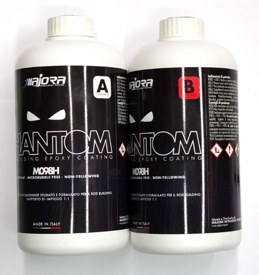 PHANTOM MO98H - RESINA EPOSSIDICA PER ROD BUILDING - 500 ML + 500 ML