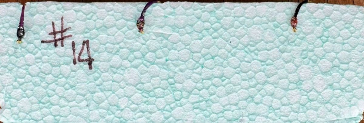 MONTATURA 10 AMI DEL 14 - COLORI ROSSO, NERO, VIOLETTO E VIOLA