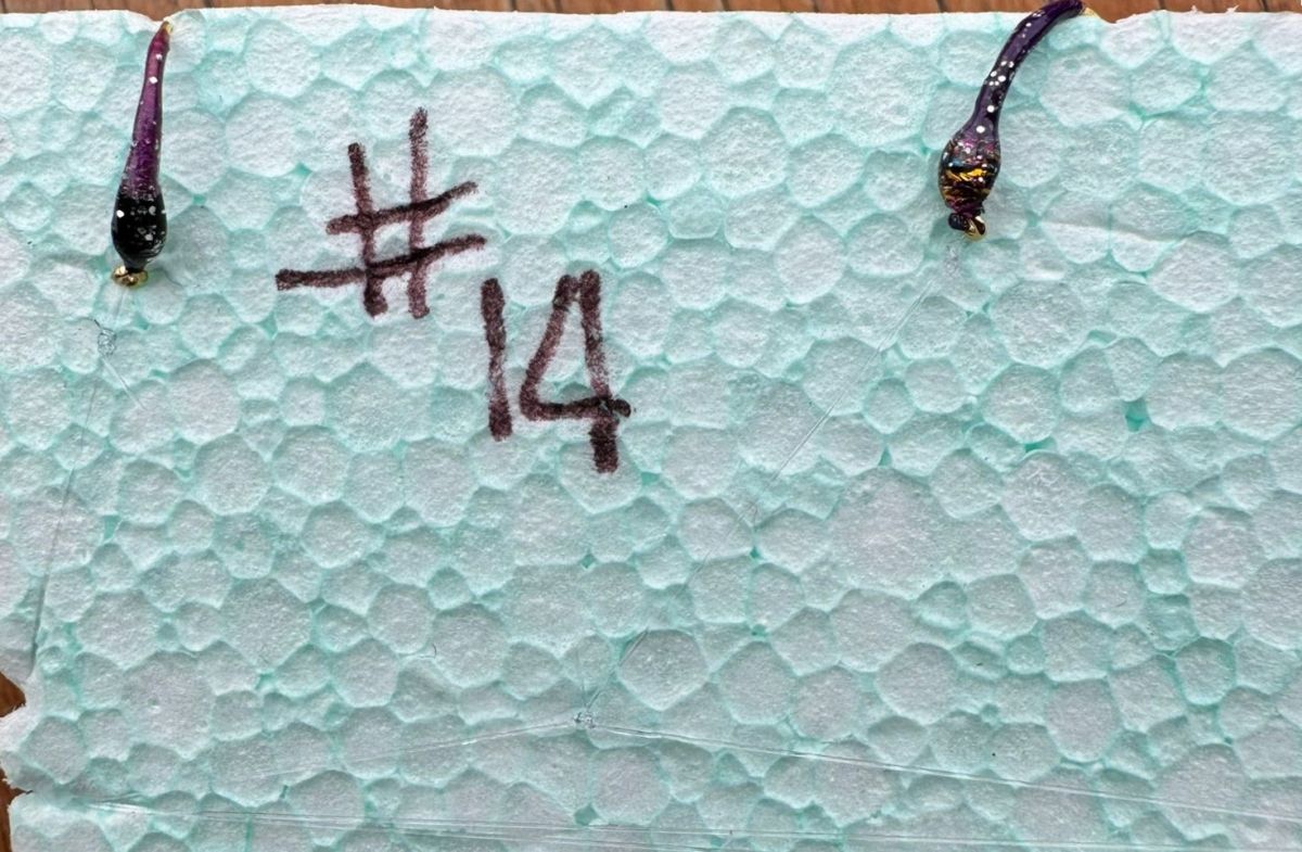 MONTATURA 10 AMI DEL 14 - COLORI ROSSO, NERO, VIOLETTO E VIOLA