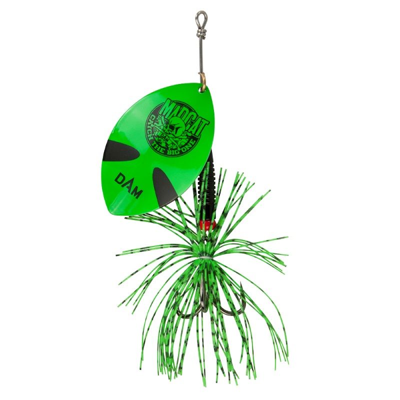 DAM MADCAT BIG BLADE SPINNER - 3/0 - 55 G - GREEN 