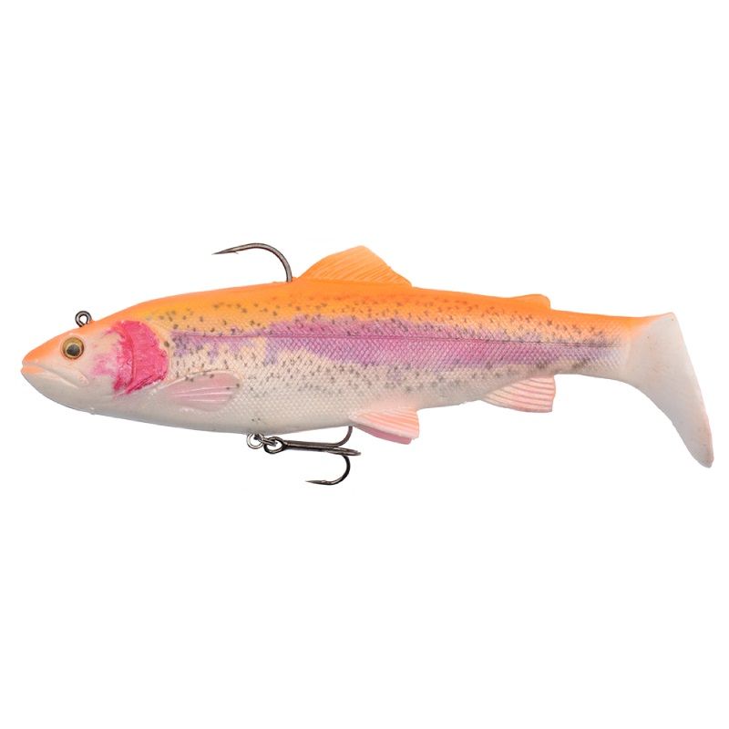 SAVAGE GEAR 4D TROUT RATTLE SHAD 80 GRAMMI 17 CM GOLDEN ALBINO
