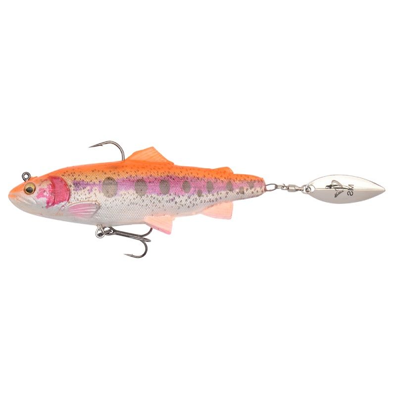 SAVAGE GEAR - 4D TROUT SPIN SHAD 11 CM - 40 G - GOLDEN ALBINO
