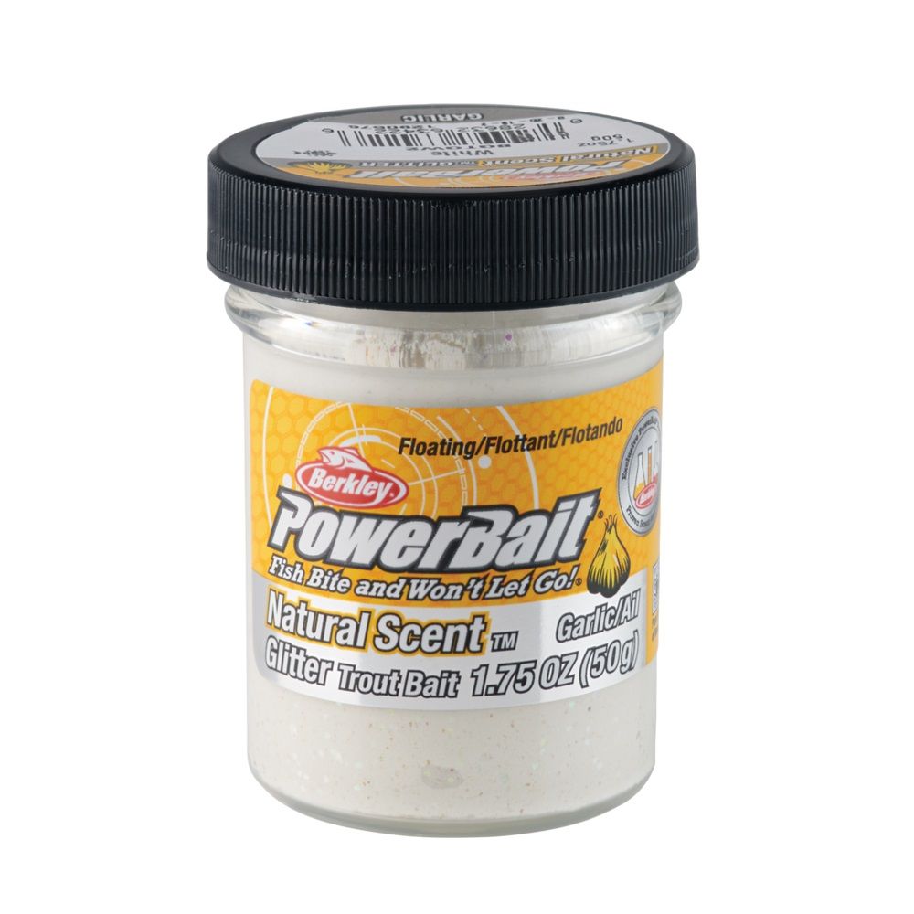 BERKLEY PASTA PER TROTE GALLEGGIANTE AROMA ALL'AGLIO COLORE WHITE