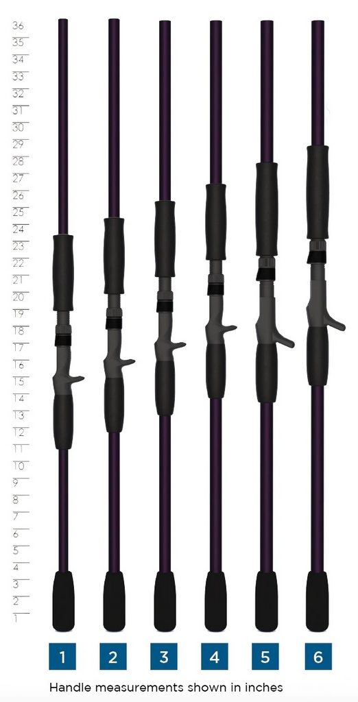ST. CROIX MOJO MUSKY CASTING RODS