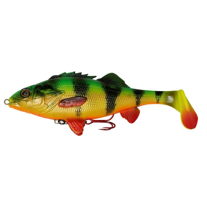 SG 4D PERCH SHAD 12.5 CM - 23G - 02 FIRETIGER