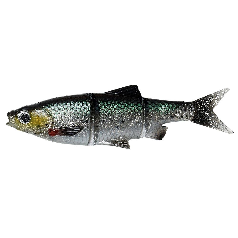  SAVAGE GEAR - LB ROACH SWIM & JERK (BULK) - 12,5CM -18G - GREEN SILVER UV