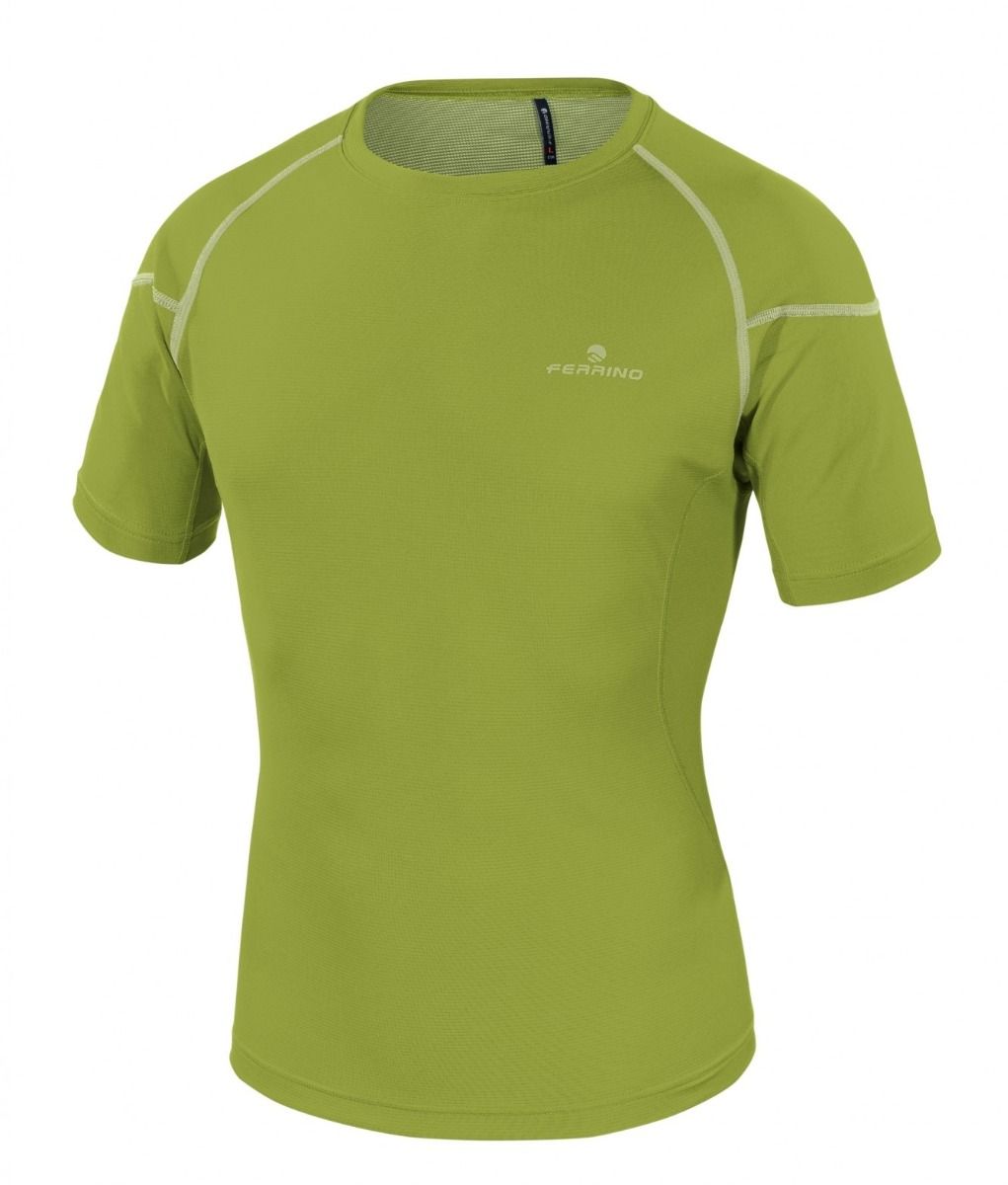 KASAI T-SHIRT DA UOMO CON TRATAMENTO ANTI-ODORE SAGE GREEN - FERRINO