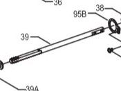 ESPLOSO N°39 - 1277205 - MAIN SHAFT - ALBERINO PRINCIPALE - PENN SSV8500