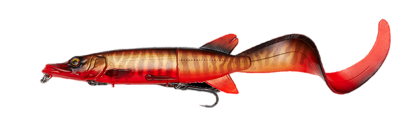 LUCCIO IBRIDO 3D AFFONDAMENTO LENTO - SAVAGE GEAR  RED BELLY