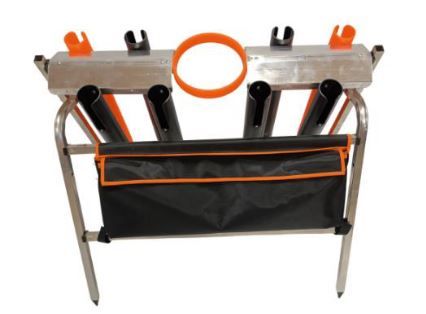 CAVALLETTO PORTA CANNE 8 POSTI