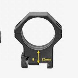 CONTESSA LIGHT PICATINNY RINGS - Ø 34 - H 12 mm 