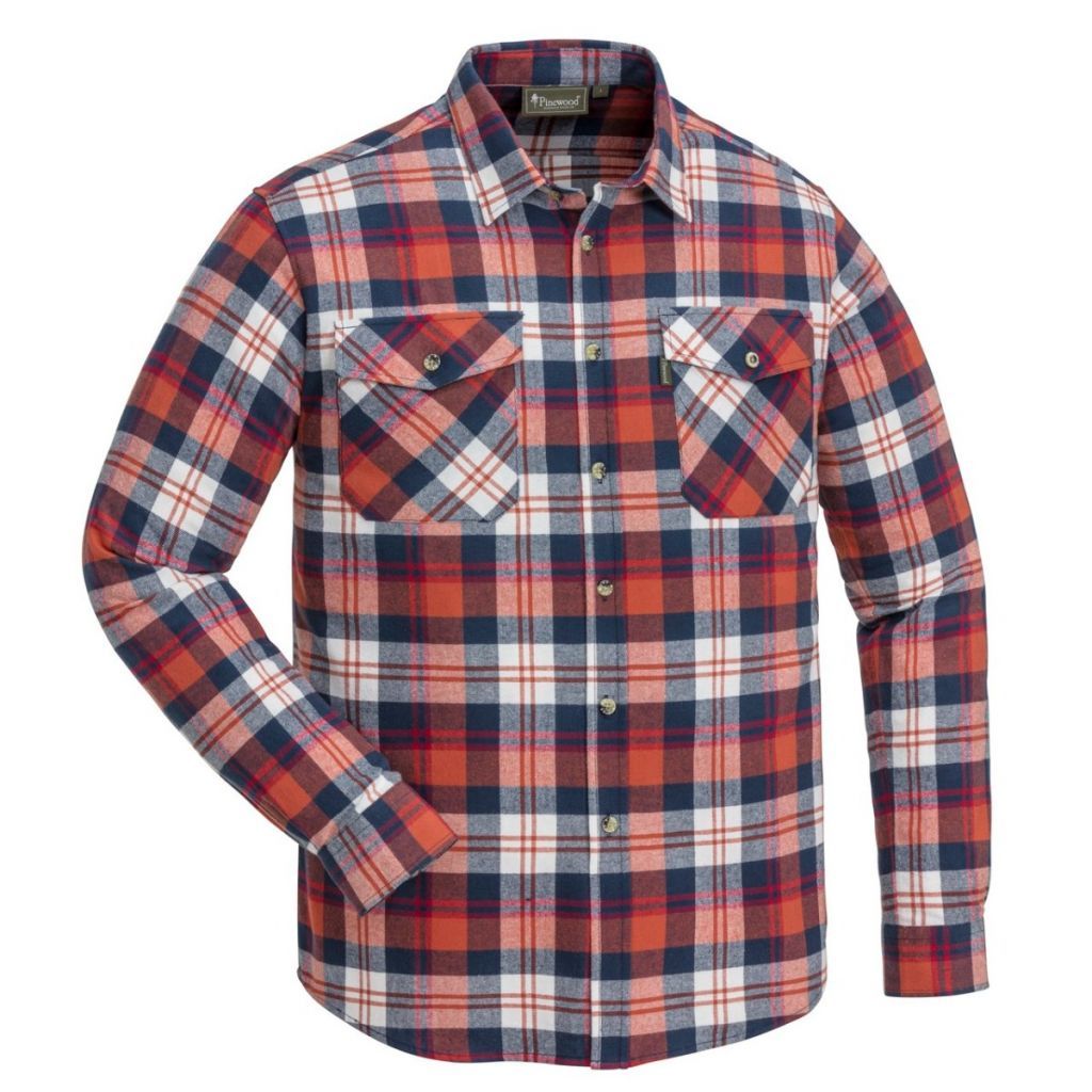 PINEWOOD | CAMICIA HÄRJEDALEN IN LEGGERA FLANELLA (Art.9026-303)