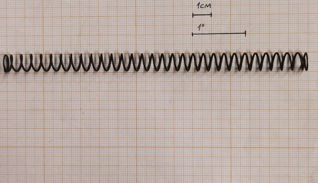 BERETTA RICAMBIO MOLLA RECUPERO IN ACCIAIO 9 LB PER 92 