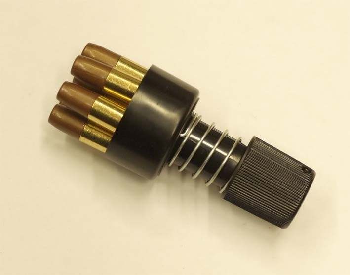 ASG SPEED LOADER CARICHINO CON 6 BOSSOLI PER REVOLVER DAN WESSON CAL. 4.5 BB CO2 