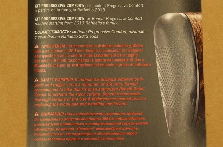 BENELLI KIT PROGRESSIVE COMFORT 365 FO348100
