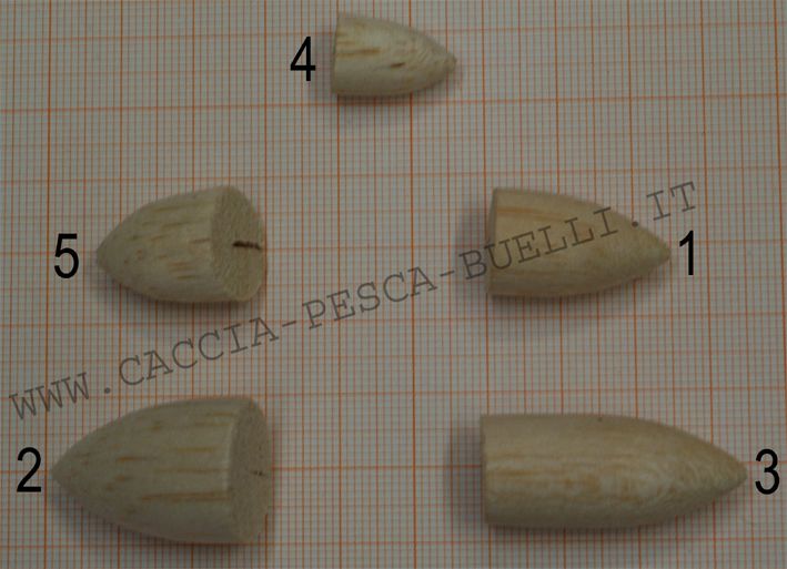 CORPI PER POPPER IN BALSA TG.4