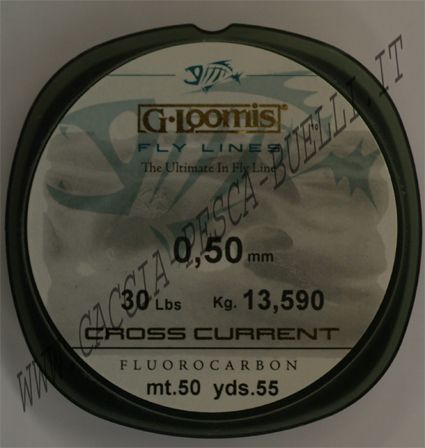 G-LOOMIS CROSS CURRENT FLUORCARBON 0.50