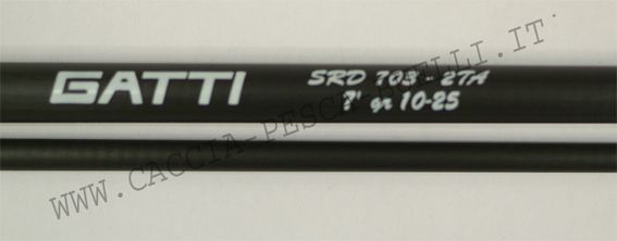 GATTI GREZZO CANNA DA SPINNING SRX 703 2TA 10.25G
