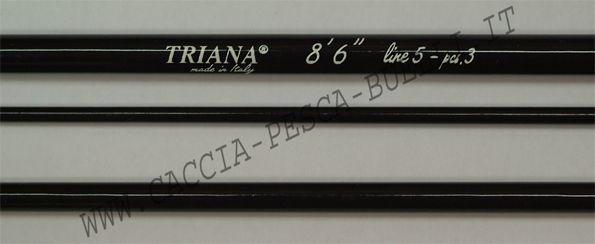 TRIANA GREZZO CANNA DA MOSCA 8.6 IN 3 PEZZI LINE 5