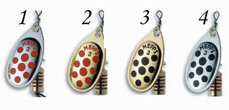 MEPPS ROTANTE AGLIA SILVER P-RED - N.2