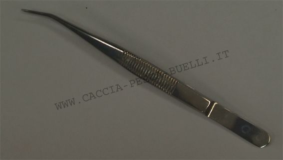 PINZETTA MOSCA PUNTA FINE BECCO PIEGATO