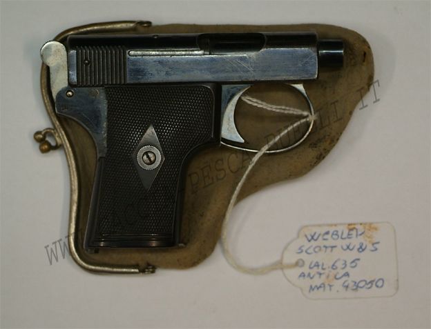 WEBLEY & SCOTT - PISTOLA SEMIAUTOMATICA CAL. 6.35