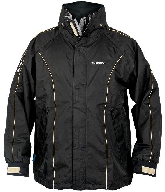 SHIMANO GIACCA DRYSHIELD LIGHT RAIN JACKET NERO - TG:L