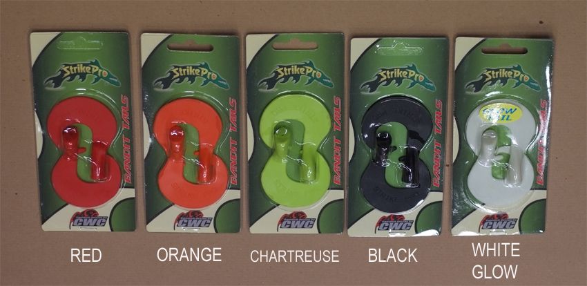 STRIKE PRO CODE BANDIT TAIL - CHARTREUSE