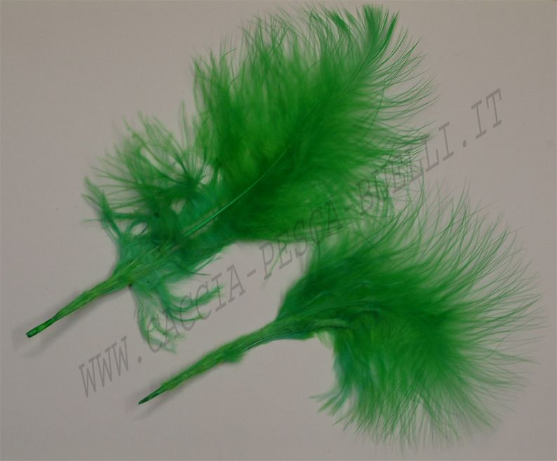 SEVERO E MARI PIUME MARABOU GRANDE GREEN HIGHLANDER